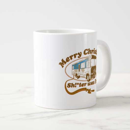 Vrolijk kerstfeest Sh!*ter was vol Grote Koffiekop (Voorkant rechts)