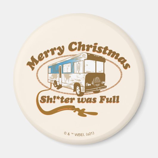 Vrolijk kerstfeest Sh!*ter was vol Magneet (Voorkant)