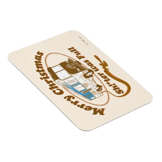 Vrolijk kerstfeest Sh!*ter was vol Magneet (Rechterzijde)