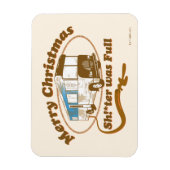 Vrolijk kerstfeest Sh!*ter was vol Magneet (Verticaal)