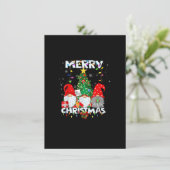 Vrolijk kerstfeest Shirt grappig kerstfeest Kinder Kaart (Staand voorkant)