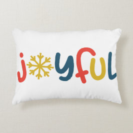 Vrolijk kerstfeest Sierkussen – feestelijke vakant Accent Kussen