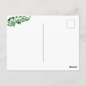 Vrolijk kerstfeest! Sinterklaas met kat en hond Briefkaart (Achterkant)