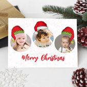 Vrolijk Kerstfeest Sinterklaas Pet Feestdagenkaart