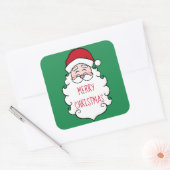 Vrolijk kerstfeest Sinterklaas Stickers (Envelop)