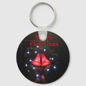 Vrolijk kerstfeest sleutelhanger (Voorkant)