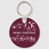 Vrolijk kerstfeest sleutelhanger (Voorkant)