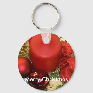 Vrolijk kerstfeest sleutelhanger