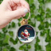 Vrolijk kerstfeest sleutelhanger (Hand)