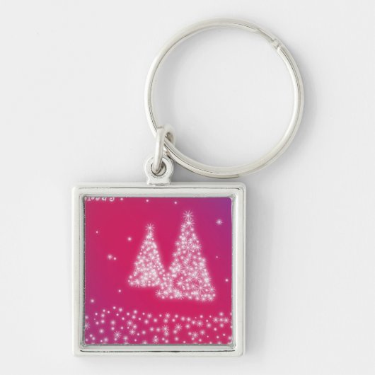 Vrolijk kerstfeest sleutelhanger (Voorkant)