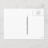 Vrolijk kerstfeest! sneeuwman / zandman feestdagenkaart (Achterkant)