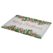 Vrolijk kerstfeest snijplank (Hoek)