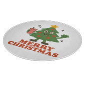 Vrolijk kerstfeest Snijplank (Hoek)