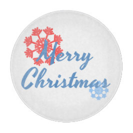 Vrolijk kerstfeest snijplank