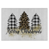 Vrolijk kerstfeest snijplank (Voorkant)