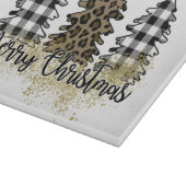 Vrolijk kerstfeest snijplank (Hoek)