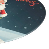 Vrolijk kerstfeest snijplank (Hoek)