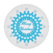 vrolijk kerstfeest snijplank (Voorkant)