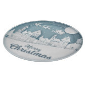Vrolijk kerstfeest snijplank (Hoek)