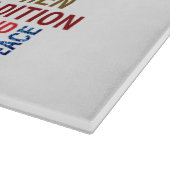 Vrolijk kerstfeest snijplank (Hoek)