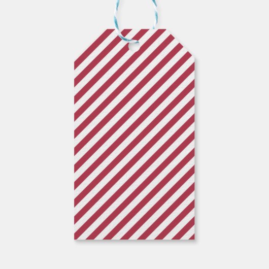 Vrolijk Kerstfeest Snoep Canes Vakantie Cadeau Lab Cadeaulabel (Achterkant)