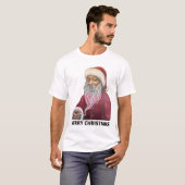 Vrolijk kerstfeest Snoop Dog Santa Klaus Costume 3 T-shirt (Voorkant volledig)