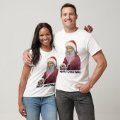 Vrolijk kerstfeest Snoop Dog Santa Klaus Costume 3 T-shirt (Unisex)
