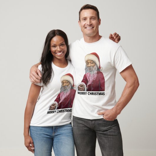 Vrolijk kerstfeest Snoop Dog Santa Klaus Costume 3 T-shirt (Unisex)