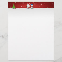 Vrolijk kerstfeest Snowman en Kerstman