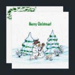 Vrolijk kerstfeest! Snowman met kat en puppy<br><div class="desc">Vrolijk kerstfeest! Snowman met kat en puppy - kleine hond ~~ gekleurd potlood door Krisi ArtKSZP ~~ Store Category >>> Vrolijk kerstfeest voor kinderen >>> Snowman met kat en puppy</div>