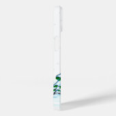 Vrolijk kerstfeest! Snowman met kat en puppy Case-Mate iPhone Case (Achterkant / Rechts)