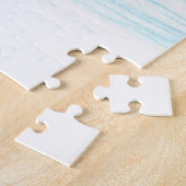 Vrolijk kerstfeest! Snowman met kat en puppy Legpuzzel (Zijkant)