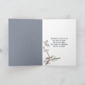 Vrolijk kerstfeest Snowman met ster Feestdagen Kaart (Binnen)