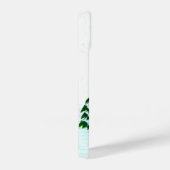 Vrolijk kerstfeest! Snowman met vrienden iPhone Hoesje (Rechterkant)