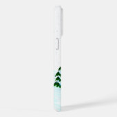 Vrolijk kerstfeest! Snowman met vrienden iPhone Hoesje (Rechterkant)