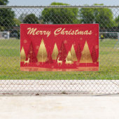Vrolijk kerstfeest spandoek (Insitu)