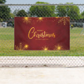 Vrolijk kerstfeest spandoek (Insitu)