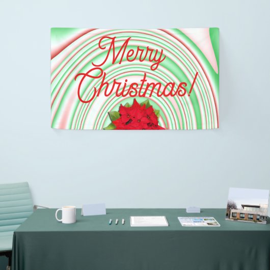 Vrolijk kerstfeest spandoek (Beurs)