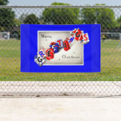 Vrolijk kerstfeest spandoek (Insitu)