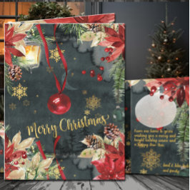 Vrolijk kerstfeest Splendor Feestdagen Kaart