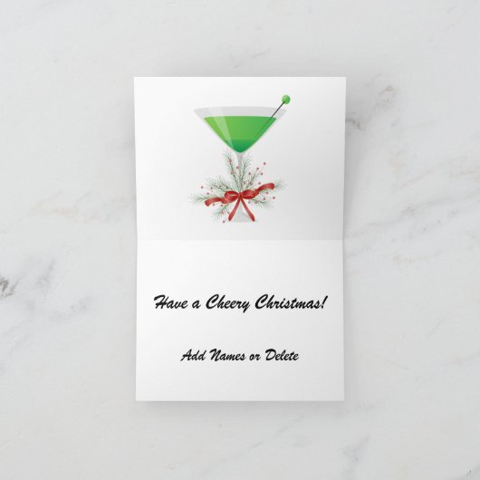 Vrolijk kerstfeest! - SRF Feestdagen Kaart (Binnen)