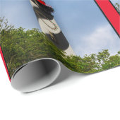 Vrolijk kerstfeest St Augustine Florida vuurtoren Cadeaupapier (Rol Hoek)