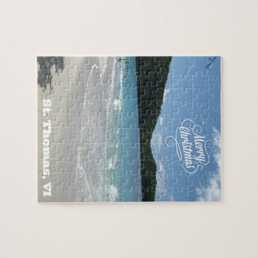 Vrolijk kerstfeest - St. Thomas VI Legpuzzel (Horizontaal)