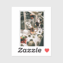 Vrolijk kerstfeest sticker