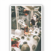 Vrolijk kerstfeest sticker (Voorkant)