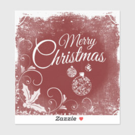 "Vrolijk kerstfeest" Sticker