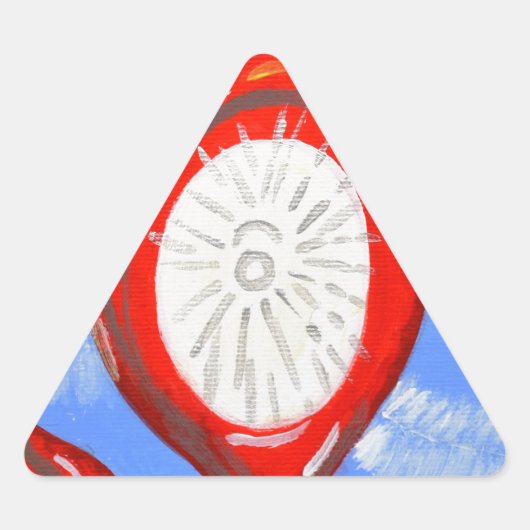 Vrolijk kerstfeest sticker (Voorkant)