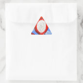 Vrolijk kerstfeest sticker (Tas)