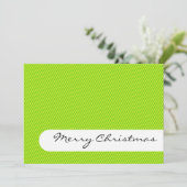 Vrolijk kerstfeest - Stripes - Kaart voor Greeting (Staand voorkant)