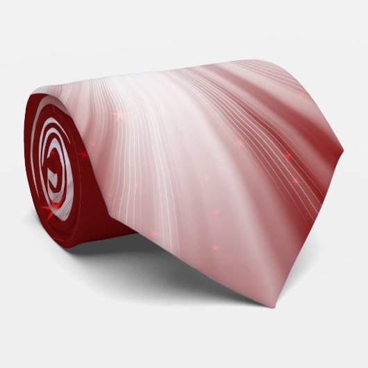 Vrolijk kerstfeest stropdas (Opgerold)